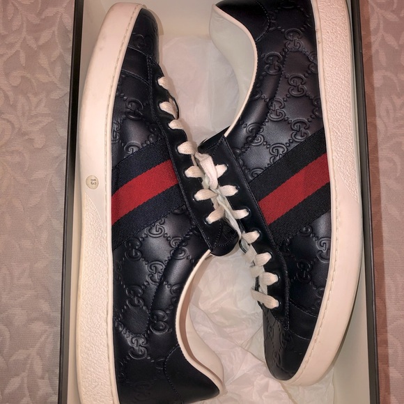 REAL Authentic GUCCI Perfect condition !! Size 13 only worn a few time ! - Picture 4 of 7